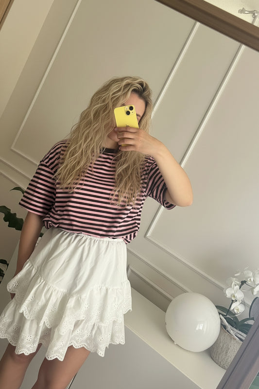 Stripe Longsleeve Rosé