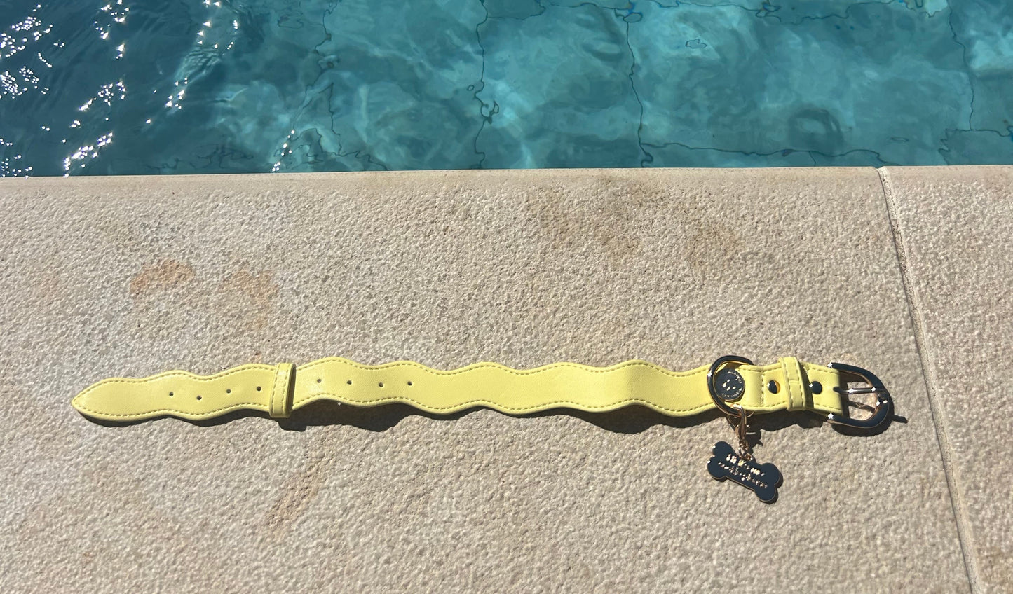 Halsband Lemon Wave