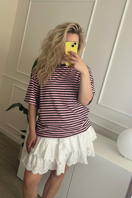 Stripe Longsleeve Rosé
